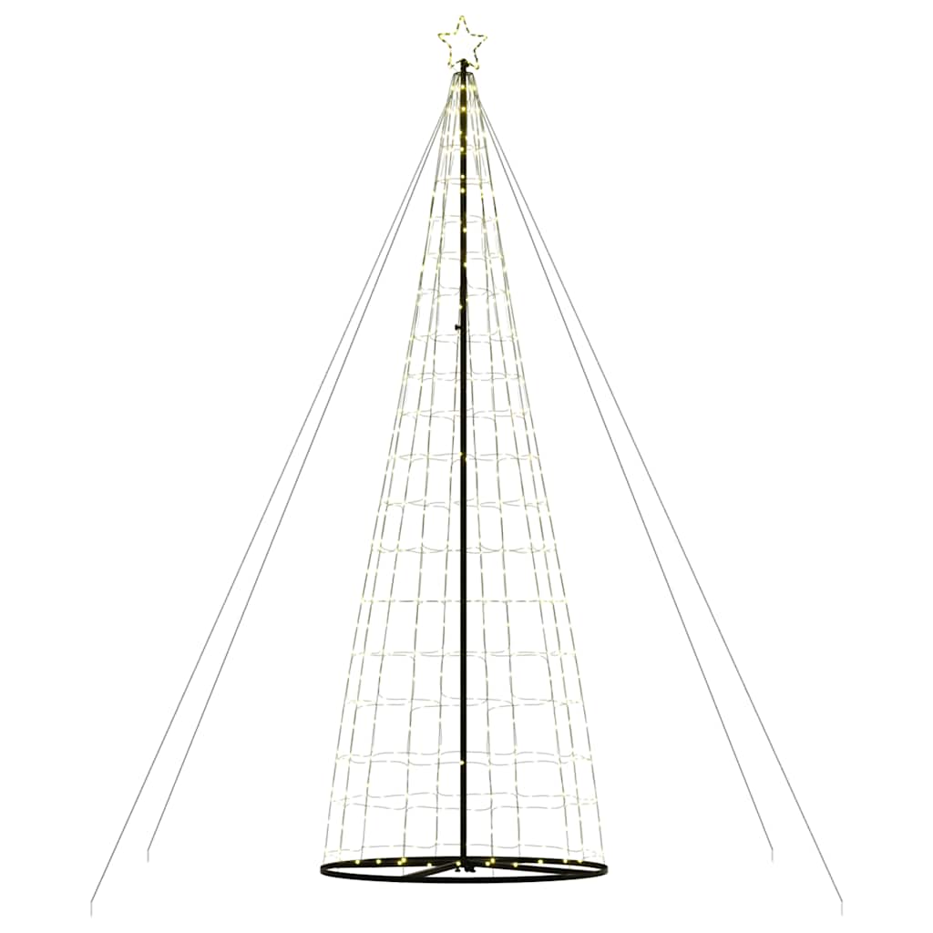 LED-juletræ 1534 LED'er 503 cm varmt hvidt lys