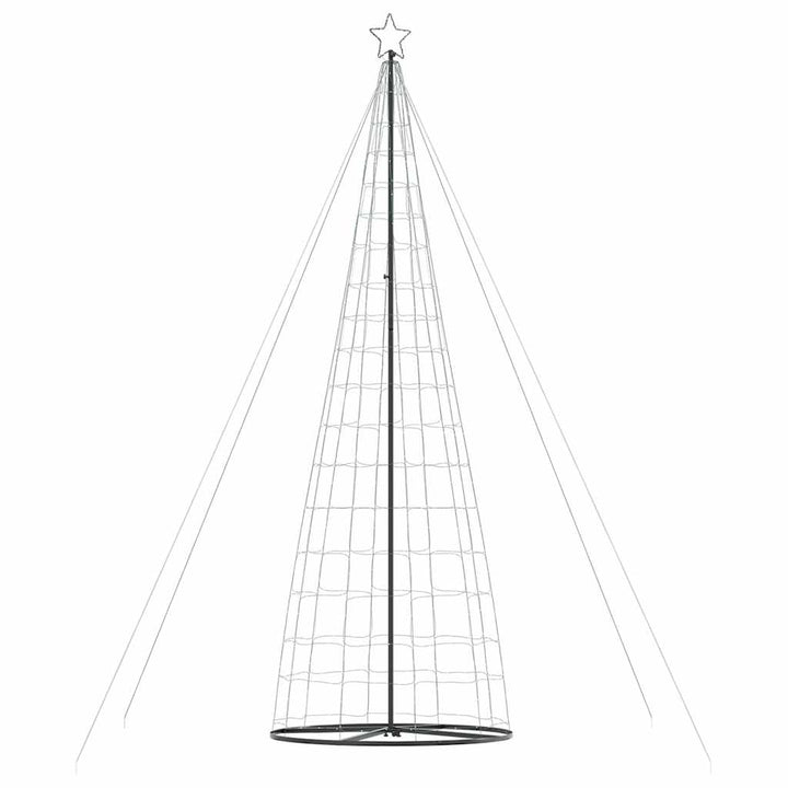 LED-juletræ 1534 LED'er 503 cm koldt hvidt lys