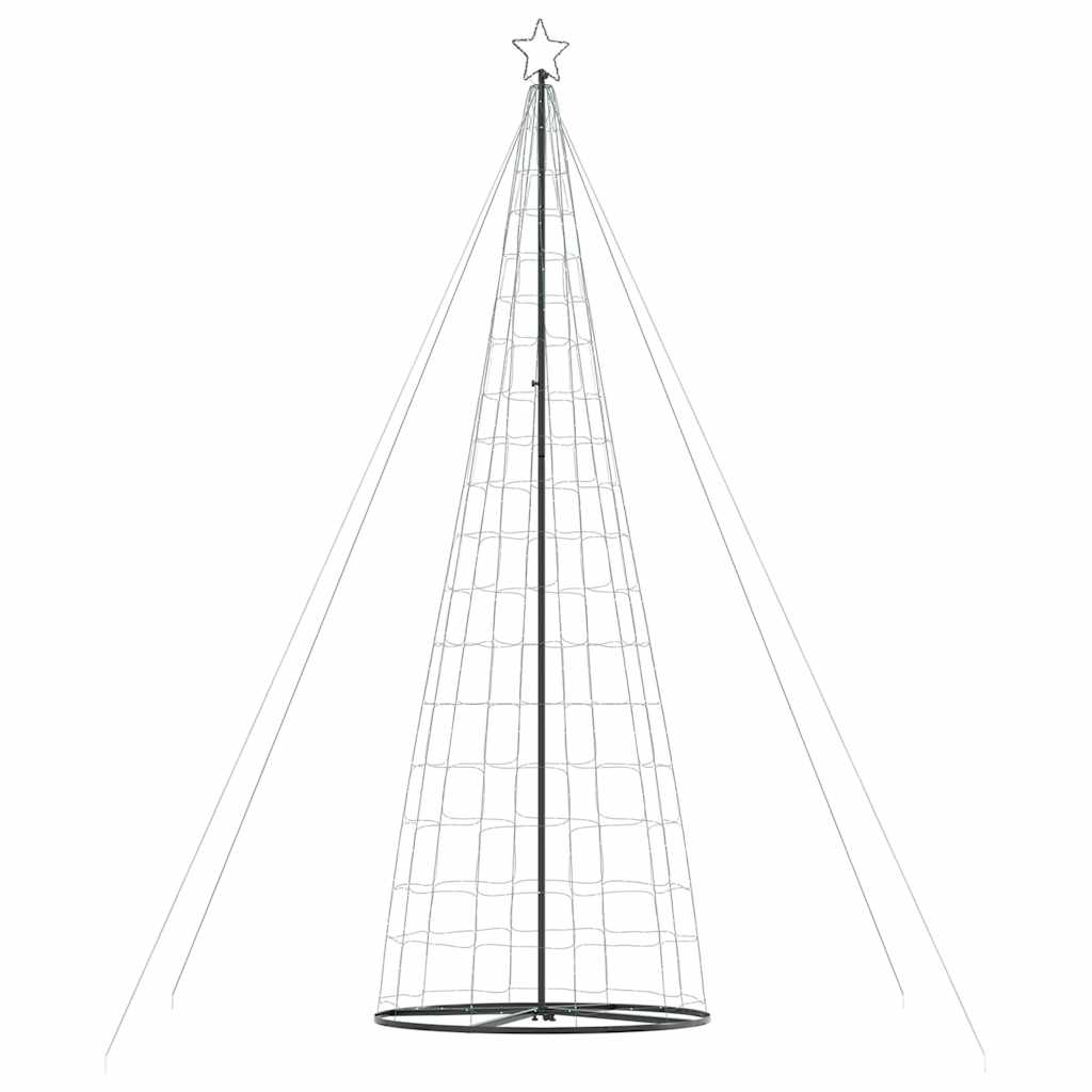 LED-juletræ 1534 LED'er 503 cm flerfarvet lys