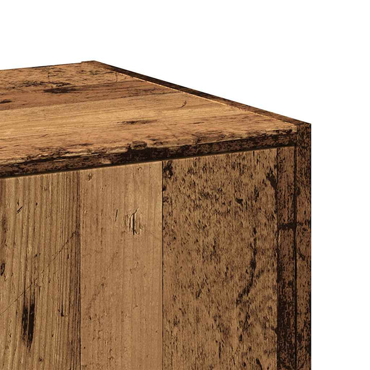 apotekerskab 30x41x118 cm konstrueret træ hvid