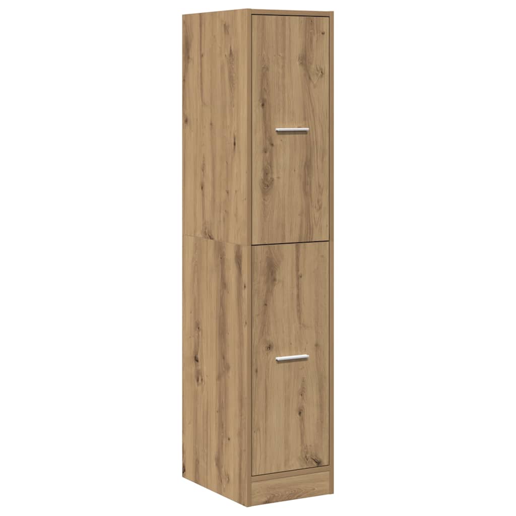 apotekerskab kunstnerisk eg 30x41x144,5 cm konstrueret træ