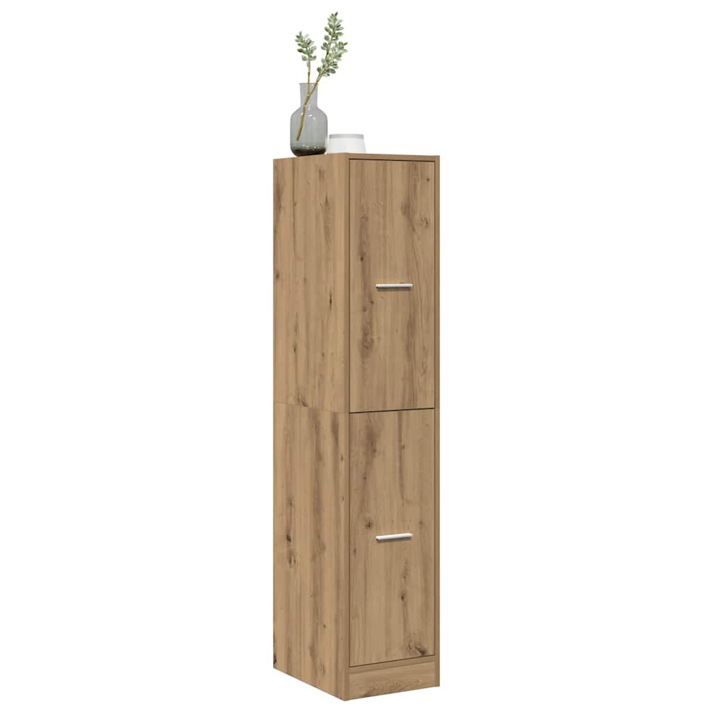 apotekerskab kunstnerisk eg 30x41x144,5 cm konstrueret træ