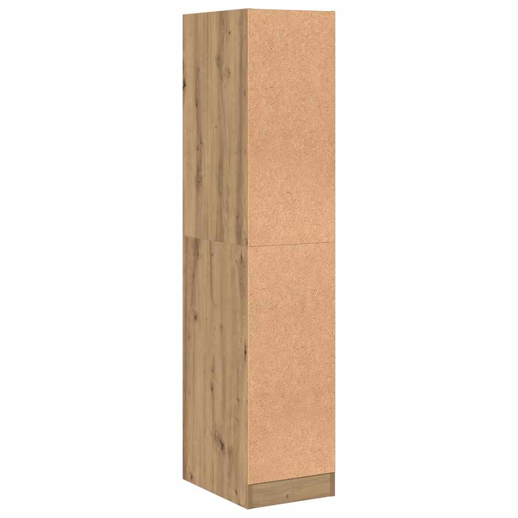apotekerskab kunstnerisk eg 30x41x144,5 cm konstrueret træ