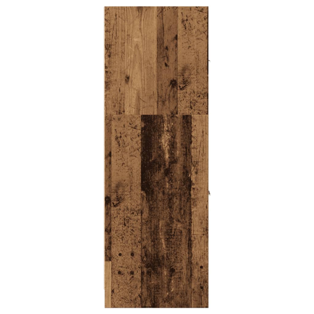 apotekerskab 40x41x118 cm konstrueret træ hvid