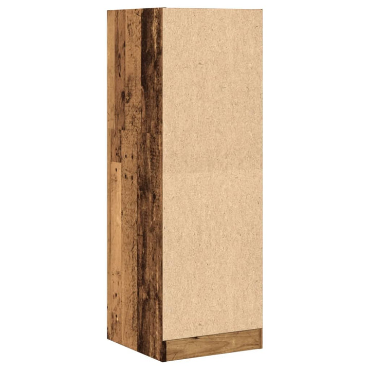 apotekerskab 40x41x118 cm konstrueret træ hvid