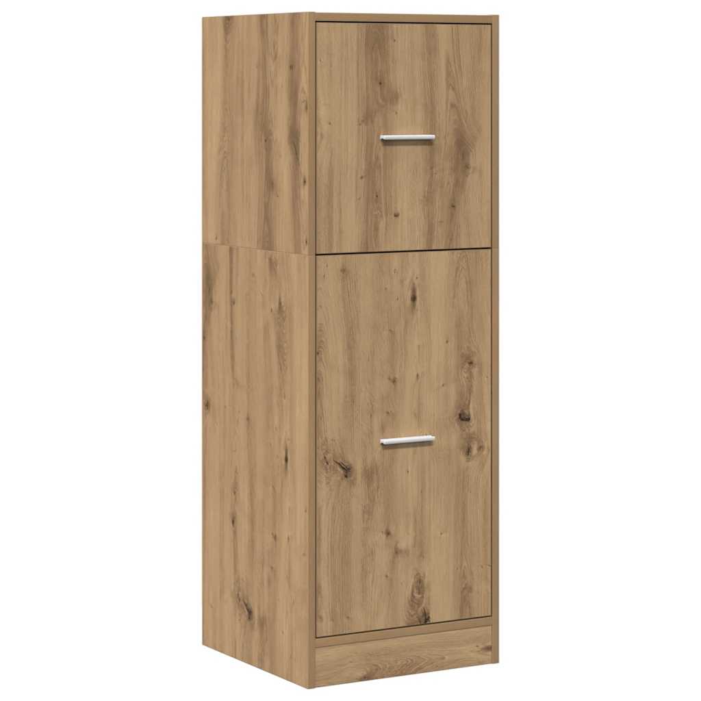 udtræksskab 40x41x118 cm konstrueret træ sonoma-eg
