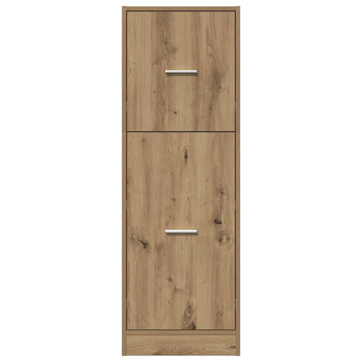 udtræksskab 40x41x118 cm konstrueret træ sonoma-eg