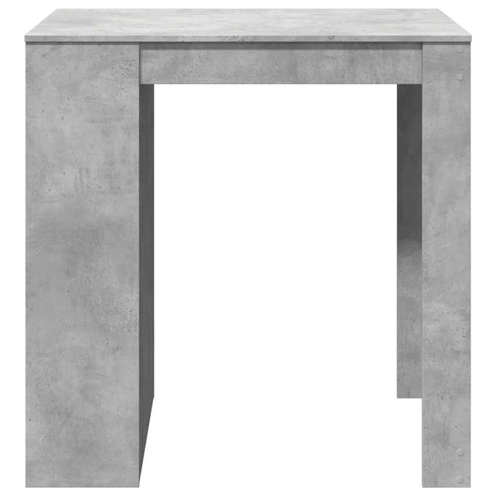 barbord 102x70x103,5 cm konstrueret træ betongrå