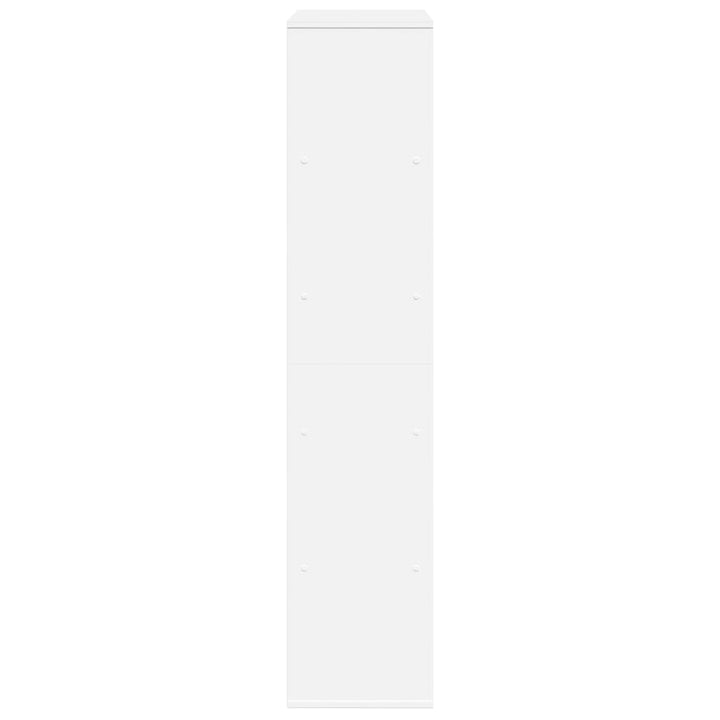 bogreol 100x33x156,5 cm konstrueret træ hvid