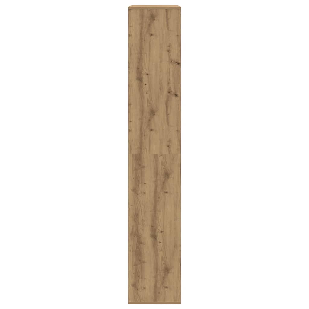 bogreol 100x33x187,5 cm konstrueret træ kunsteg
