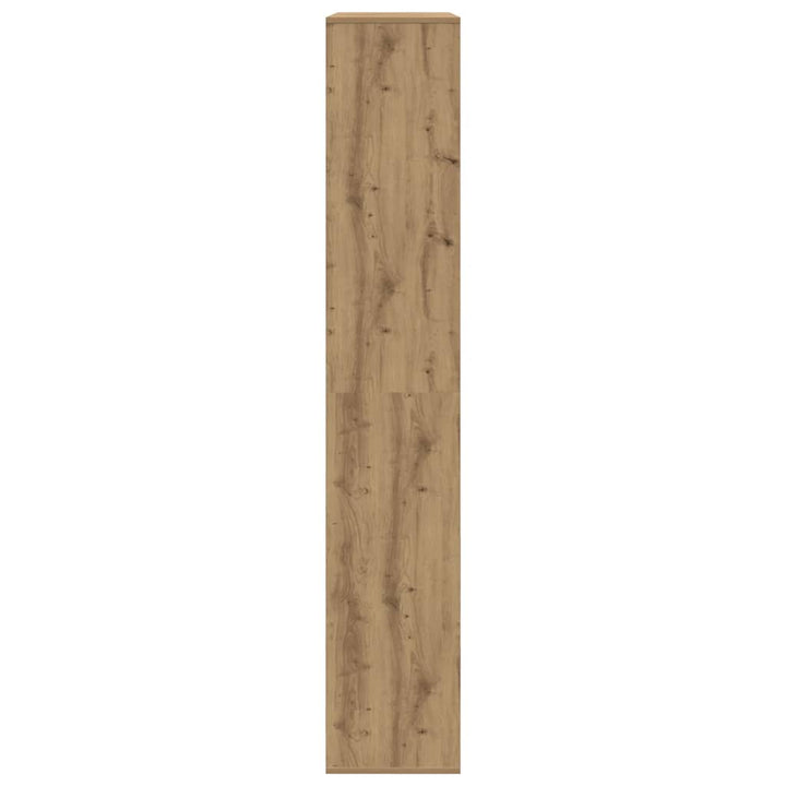 bogreol 100x33x187,5 cm konstrueret træ kunsteg