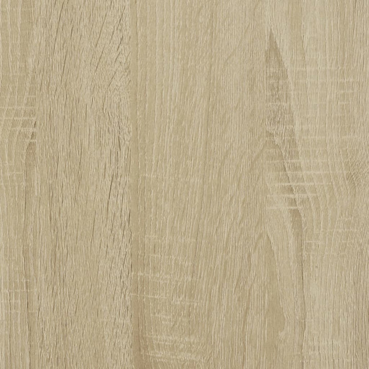 bogreol 100x33x135 cm konstrueret træ sonoma-eg