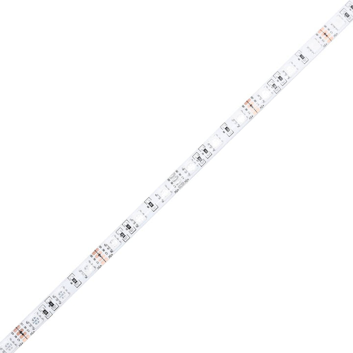 skrivebord med LED-lys 120x55x91 cm konstrueret træ gammelt eg