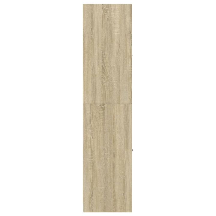 apotekerskab 30x41x174,5 cm konstrueret træ sonoma-eg