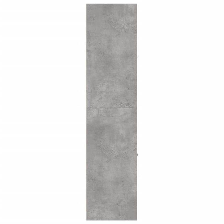 apotekerskab 40x41x174,5 cm konstrueret træ betongrå