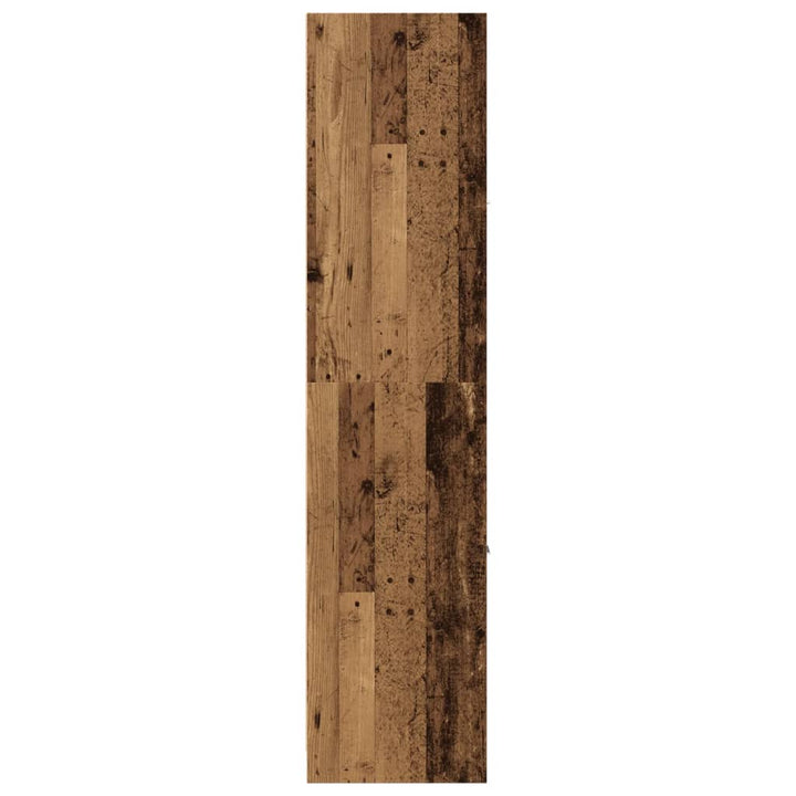 apotekerskab 40x41x174,5 cm konstrueret træ gammelt træ-look