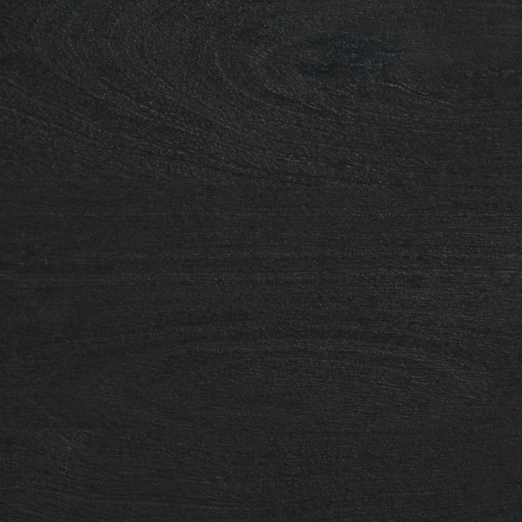 skænke 2 stk. 60x33x75 cm konstrueret træ sort