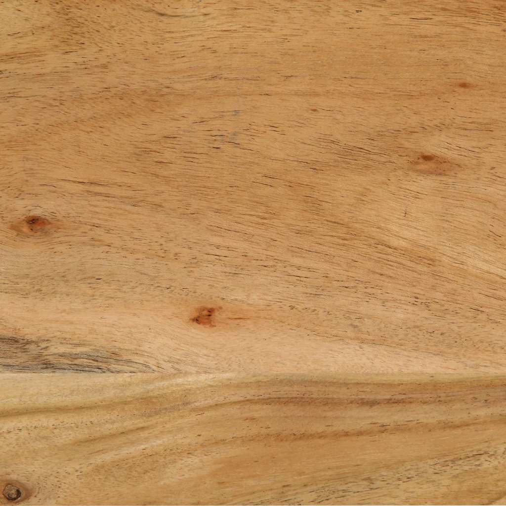 Skænk 2 pcs Brun 60 x 33 x 75 cm Massivt akacietræ