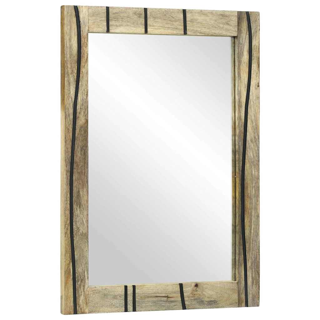 Badeværelsesmøbel sæt med hylde 2 pcs Brun 62 x 33 x 58 cm