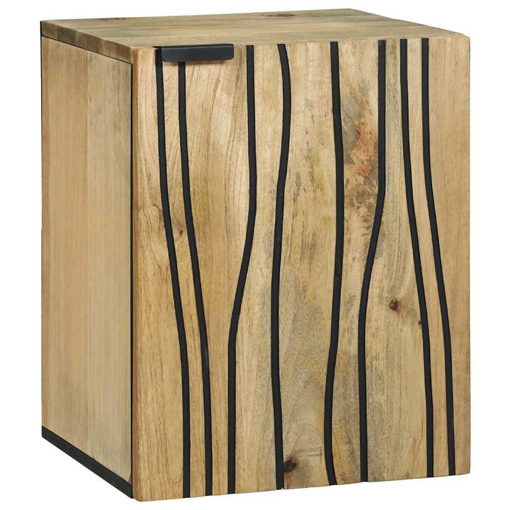 Badeværelsesmøbel sæt med skuffe 5 pcs Brun 38 x 33 x 160 cm
