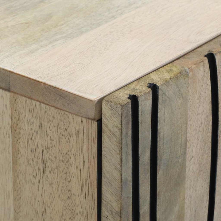 Badeværelsesmøbel sæt med skuffe 3 pcs Hvid 180 x 33 x 75 cm