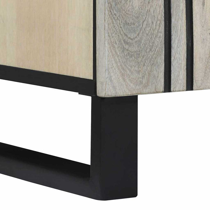 Badeværelsesmøbel sæt med hylde 2 pcs Hvid 62 x 33 x 58 cm