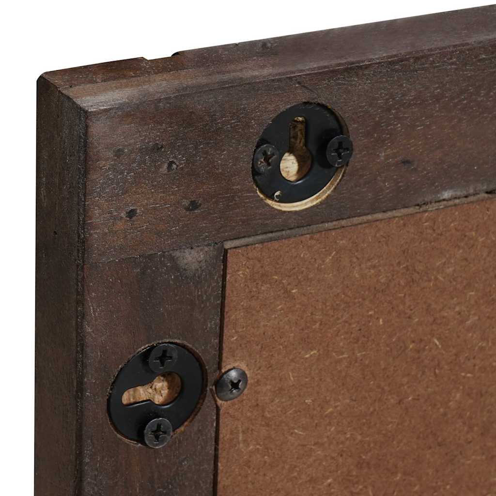 Badeværelsesmøbel sæt med dør 2 pcs Valnød Brun 62 x 33 x 58 cm