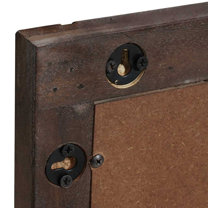Badeværelsesmøbel sæt med dør 2 pcs Valnød Brun 62 x 33 x 58 cm