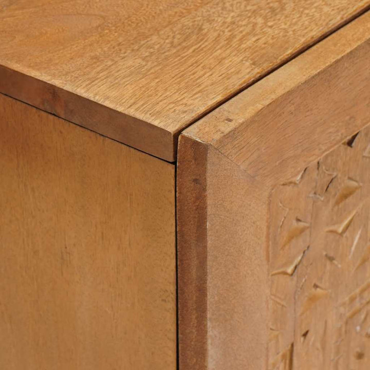 Badeværelsesmøbel sæt Vægmonteret 2 pcs Brun 62 x 33 x 58 cm