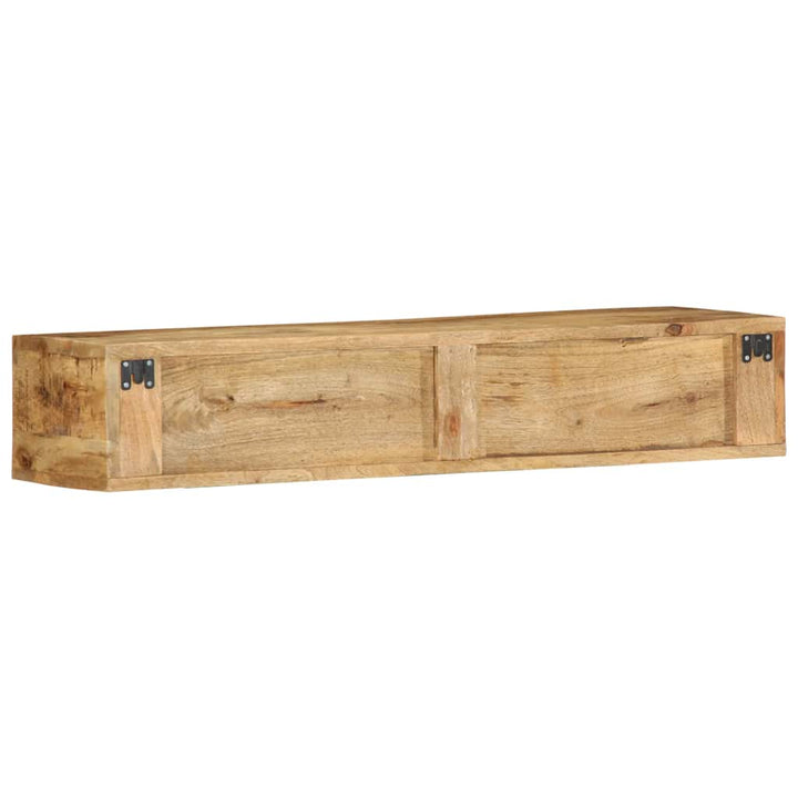 væghængt tv-skab 100x30x19 cm massivt ru mangotræ