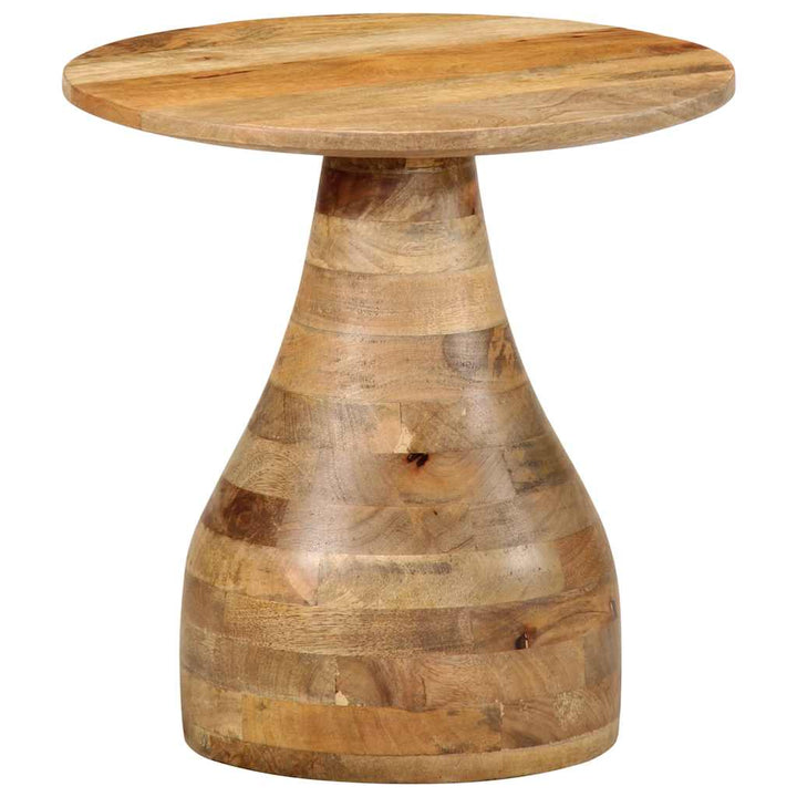 sidebord Ø40x40 cm massivt mangotræ
