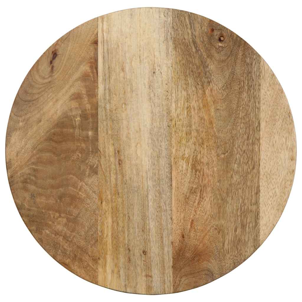 sidebord Ø40x40 cm massivt mangotræ