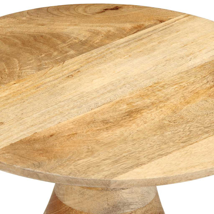 sidebord Ø40x40 cm massivt mangotræ