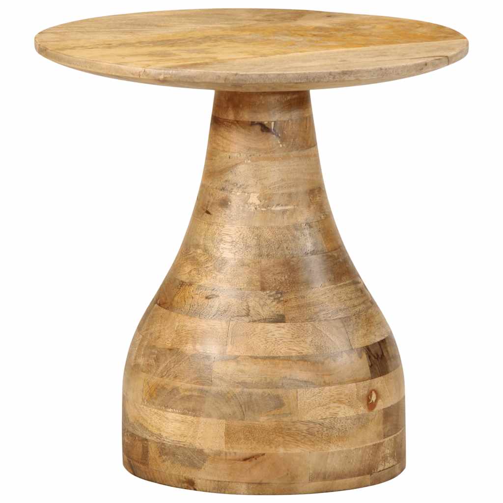 sidebord Ø40x40 cm massivt mangotræ