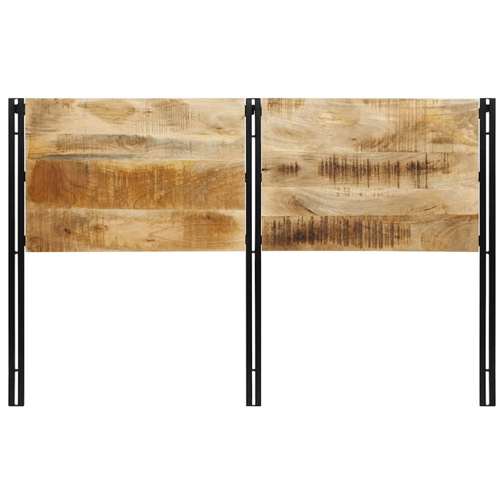 hovedgærde 160 cm massivt mangotræ og jern