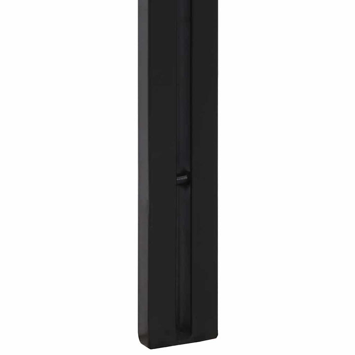 hovedgærde 160 cm massivt mangotræ og jern