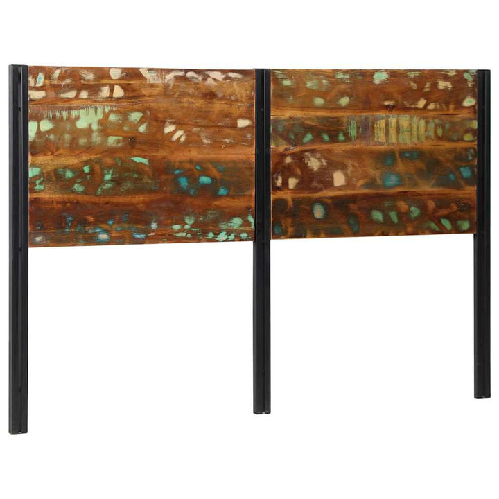 sengegavl 160 cm massivt genbrugstræ og jern