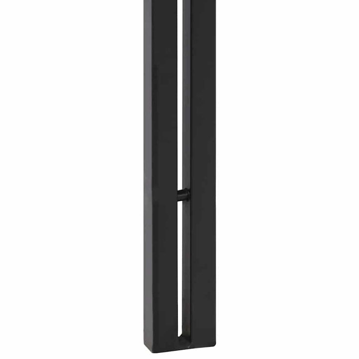 sengegavl 160 cm massivt genbrugstræ og jern