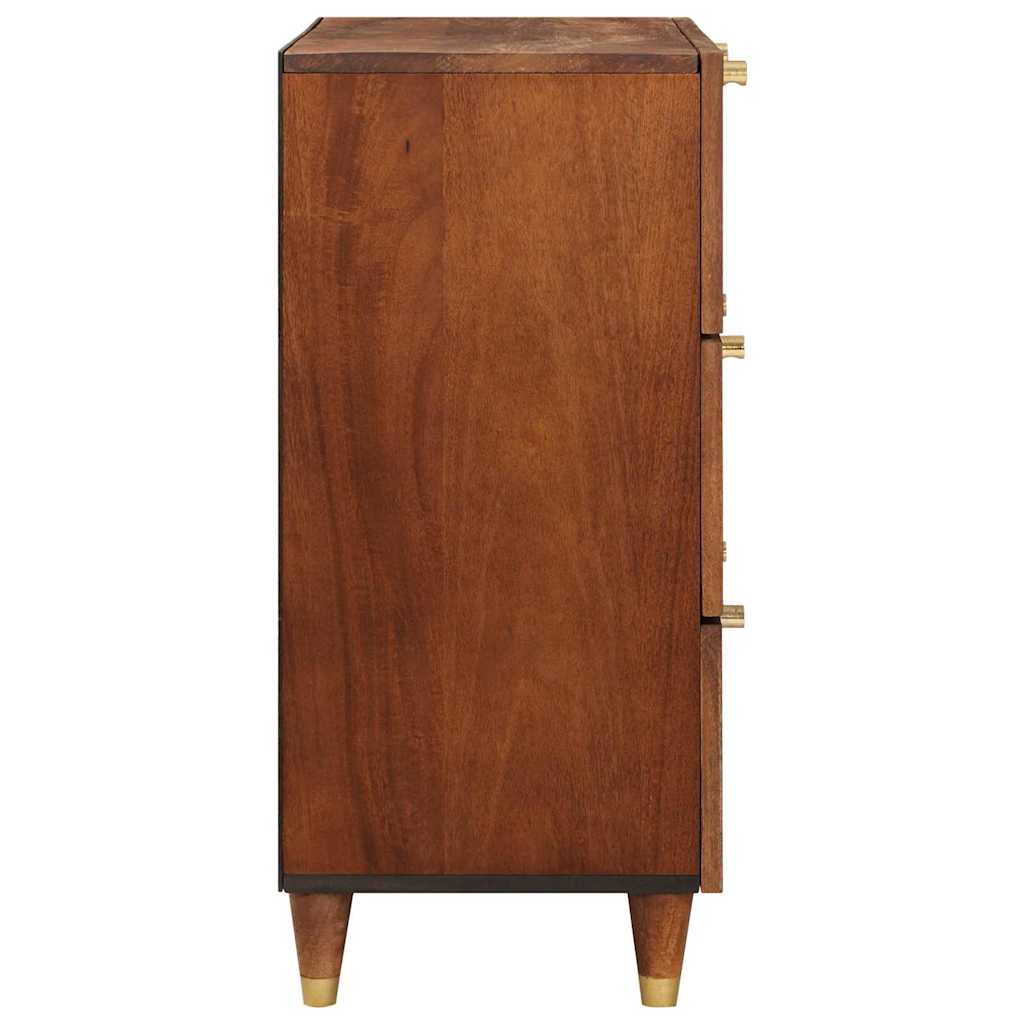 Skænk Sæt 2 pcs Brun 60 x 33.5 x 75 cm Massivt mangotræ
