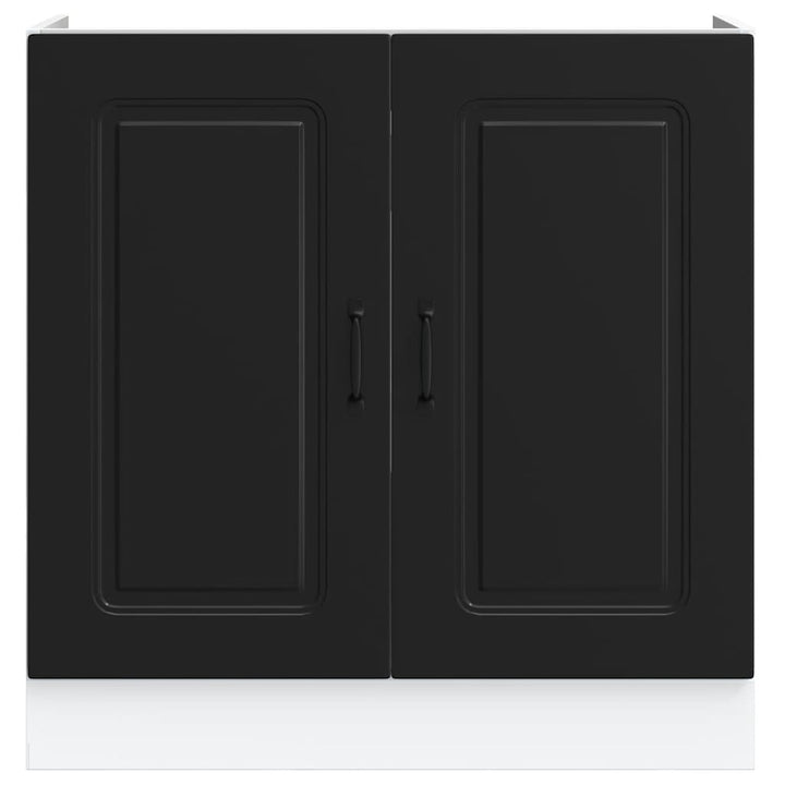 underskab til vask Kalmar 80x46x81,5 cm konstrueret træ sort