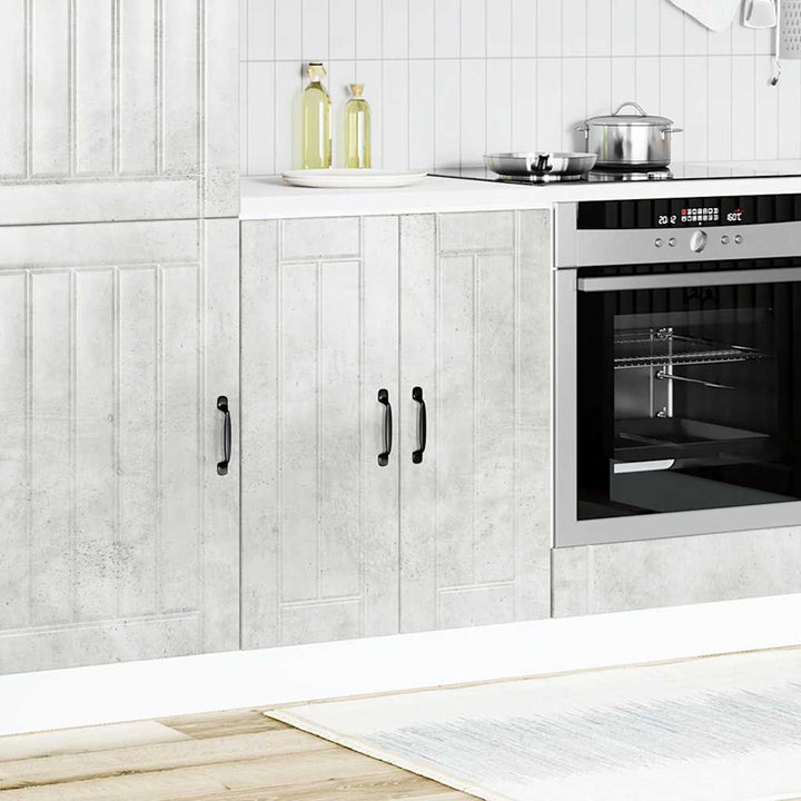 underskab til vask Lucca konstrueret træ beton grå