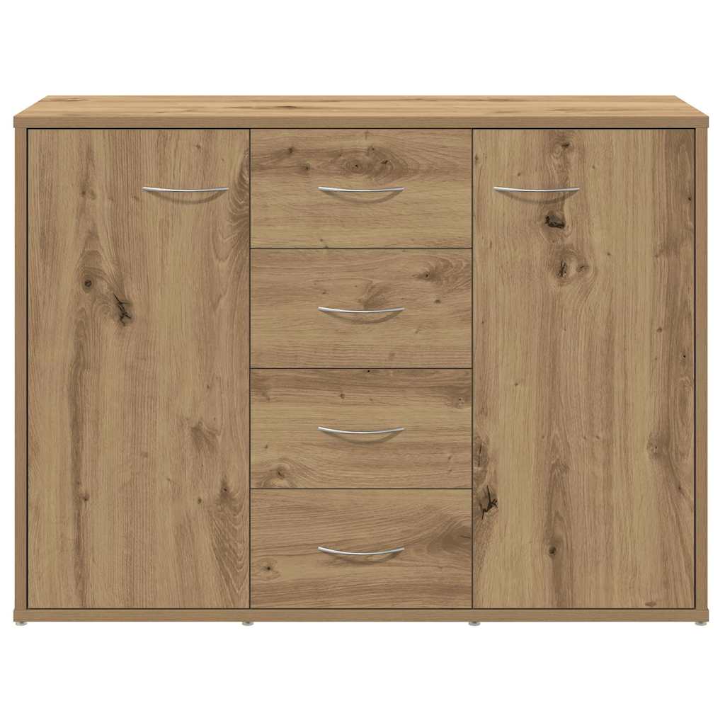 skænk 88x30x64 cm konstrueret træ kunsteg
