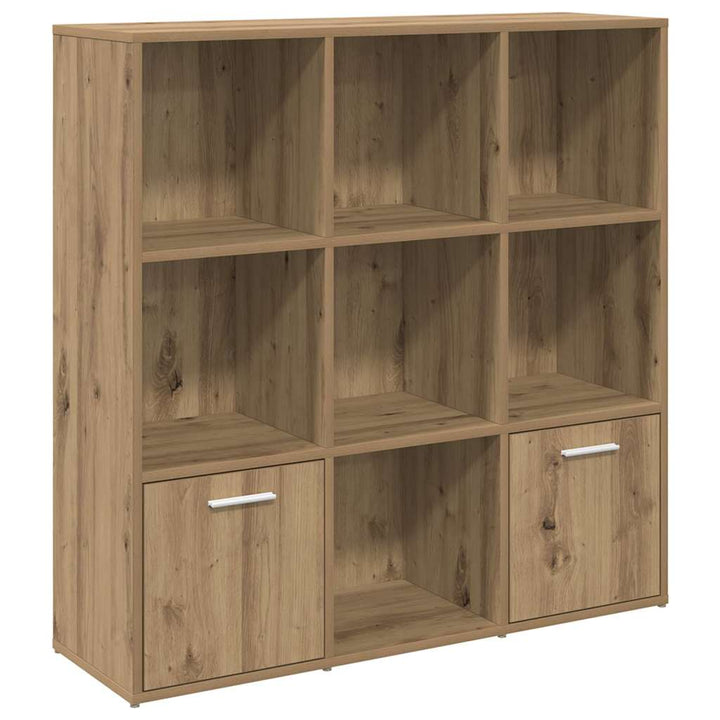 bogskab 98x29x97,5 cm konstrueret træ kunsteg