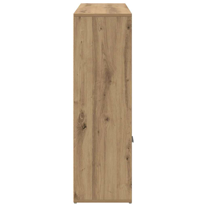 bogskab 98x29x97,5 cm konstrueret træ kunsteg