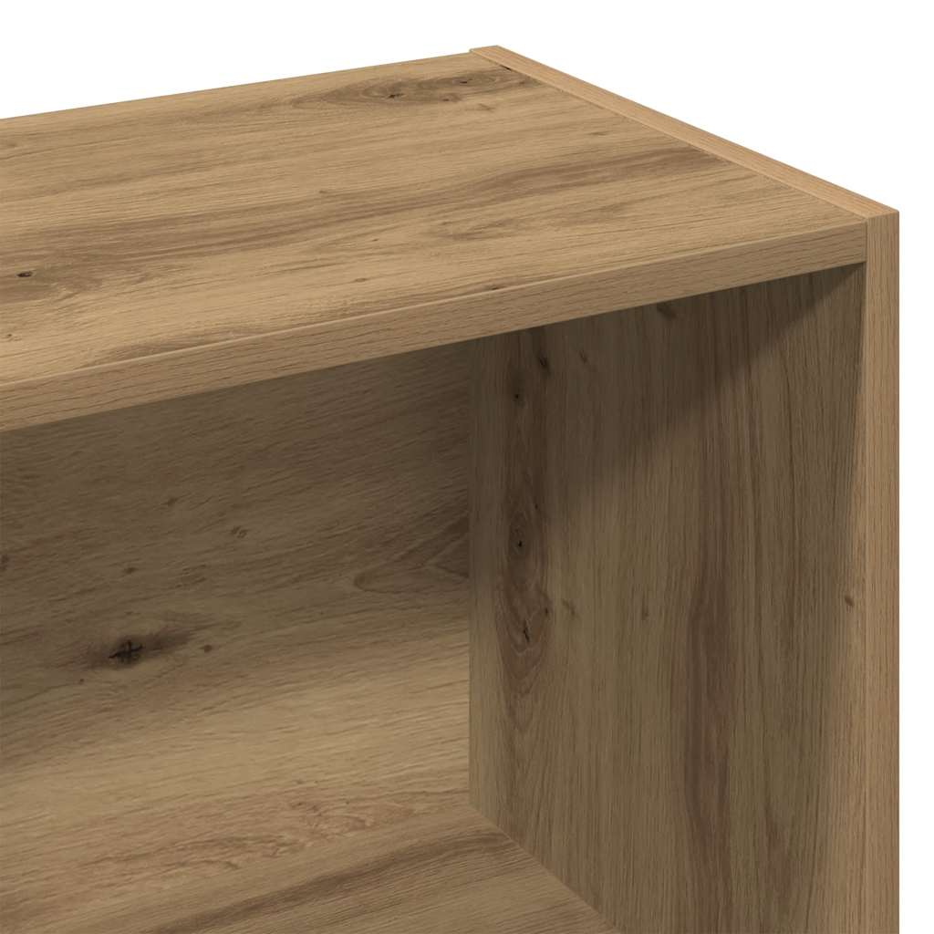 bogskab 98x29x97,5 cm konstrueret træ kunsteg