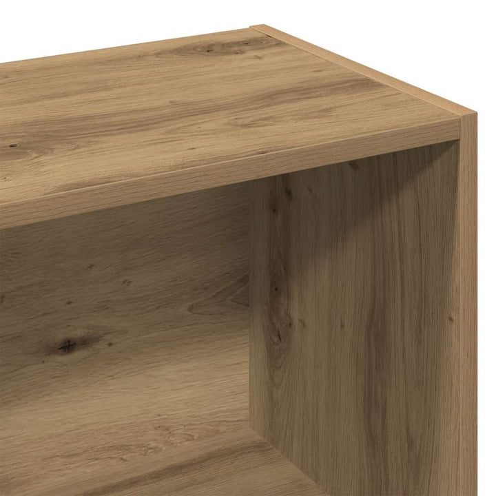 bogskab 98x29x97,5 cm konstrueret træ kunsteg