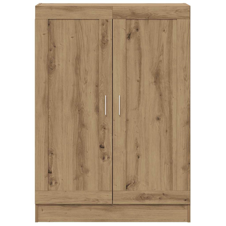 bogskab 82,5x30,5x115 cm konstrueret træ kunsteg