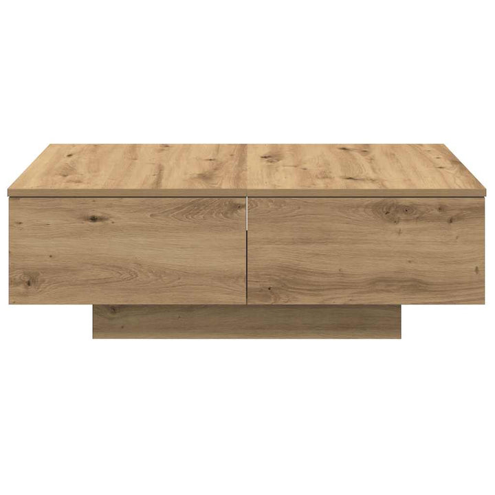 sofabord 90x60x31 cm konstrueret træ kunsteg
