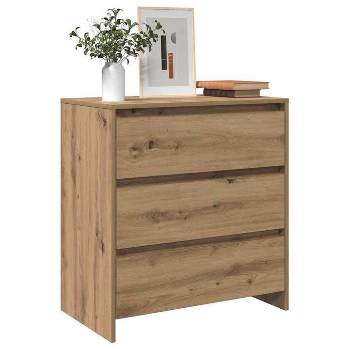 skænk 70x41x75 cm konstrueret træ kunsteg