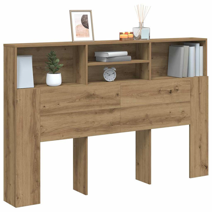 sengegavl 160x19x103,5 cm konstrueret træ kunsteg